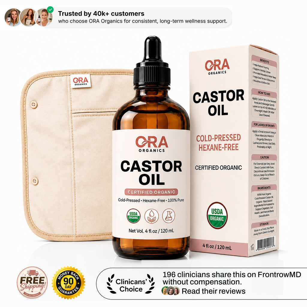 Ora Organics - Castor Oil Pack Bundle