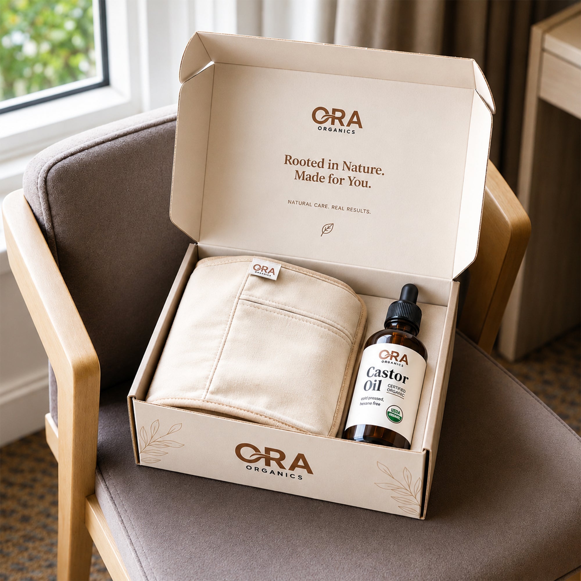 Ora Organics - Castor Oil Pack Bundle